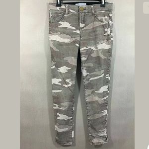 Wit & Wisdom Ab-solution Skinny Ankle Camo Jeans 6